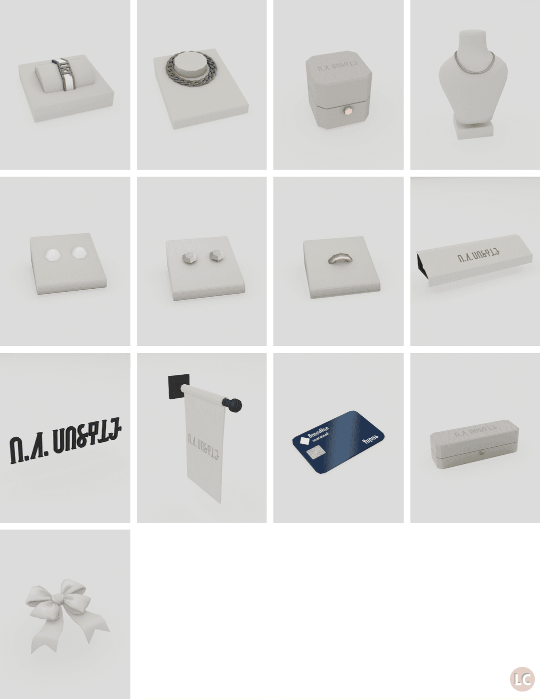 Галерея мода Сет для ювелирного магазина Jewelers Collection #1